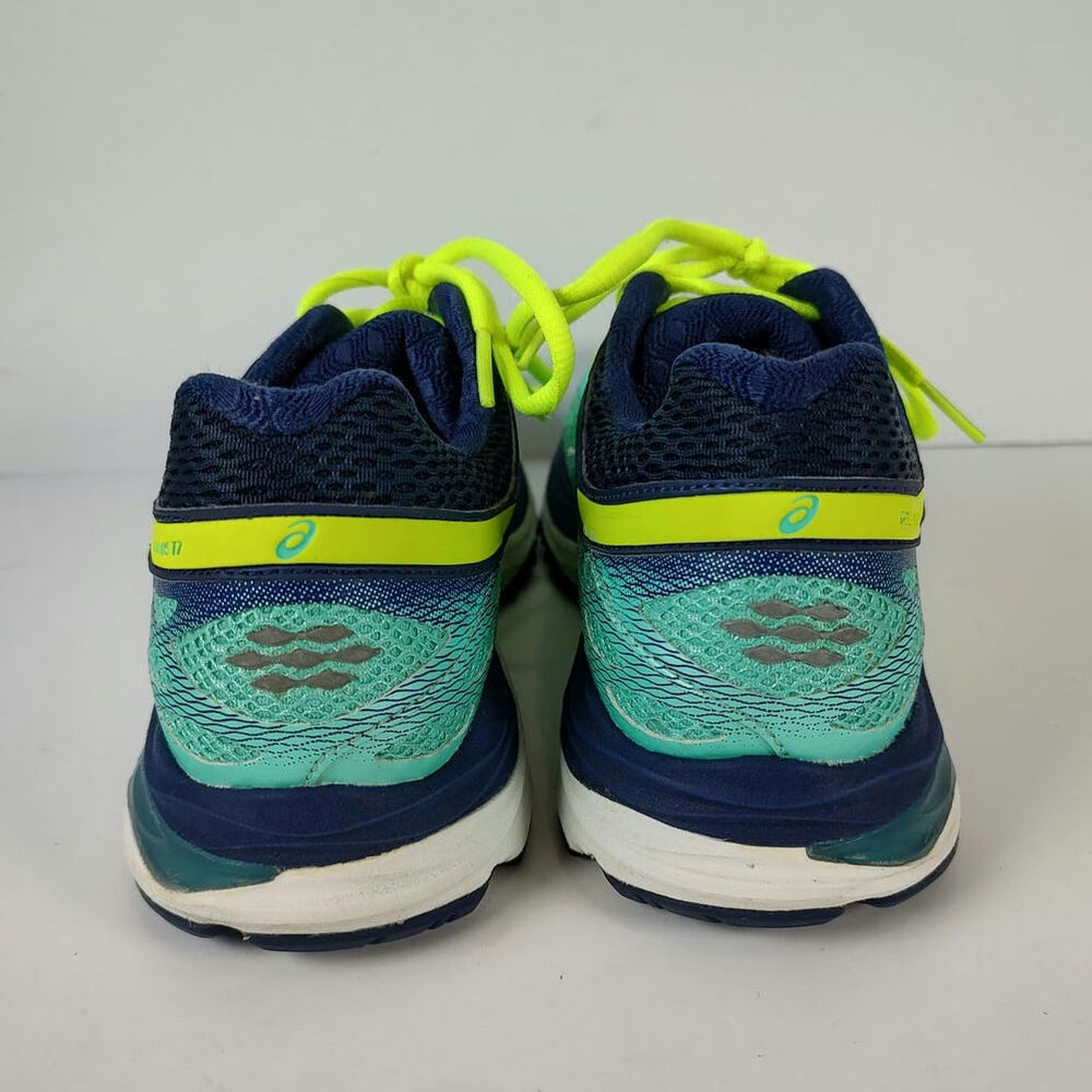 Asics Gel-Cumulus 17 mint green athletic running shoes womens 6 - Picture 5 of 8